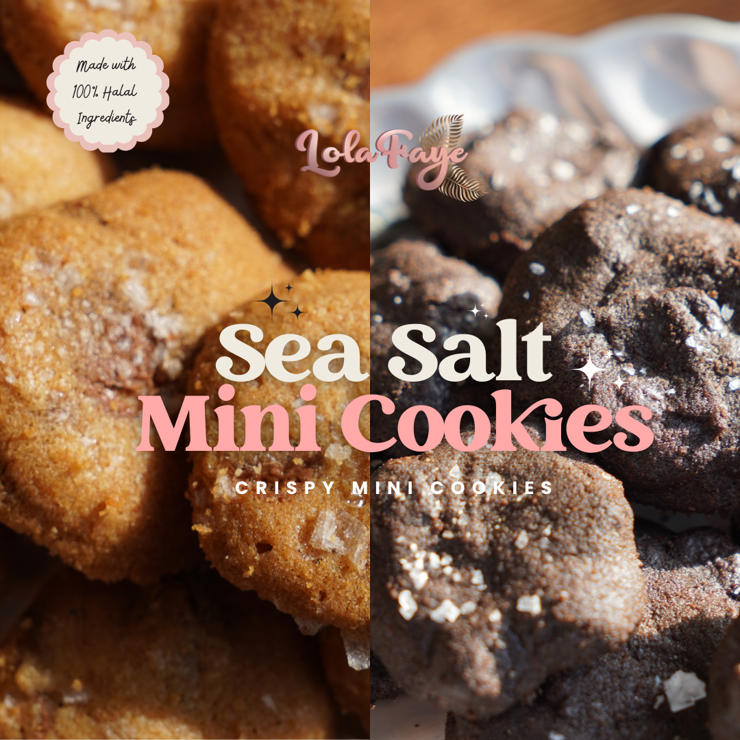 Sea Salt Chocolate Crispy Mini Cookies (250G)