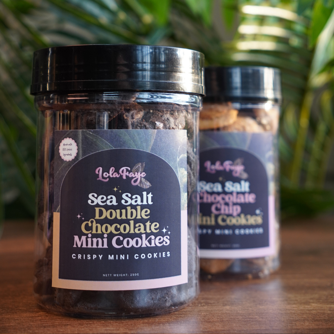 Sea Salt Chocolate Crispy Mini Cookies (250G)