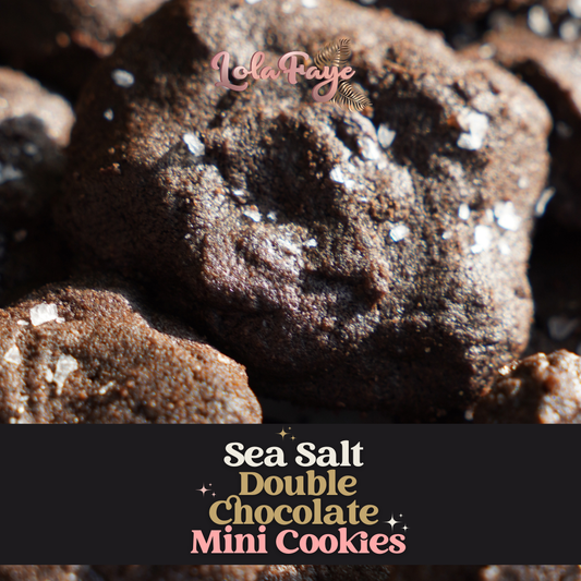 Sea Salt Double Chocolate Mini Crispy Cookies (250G)