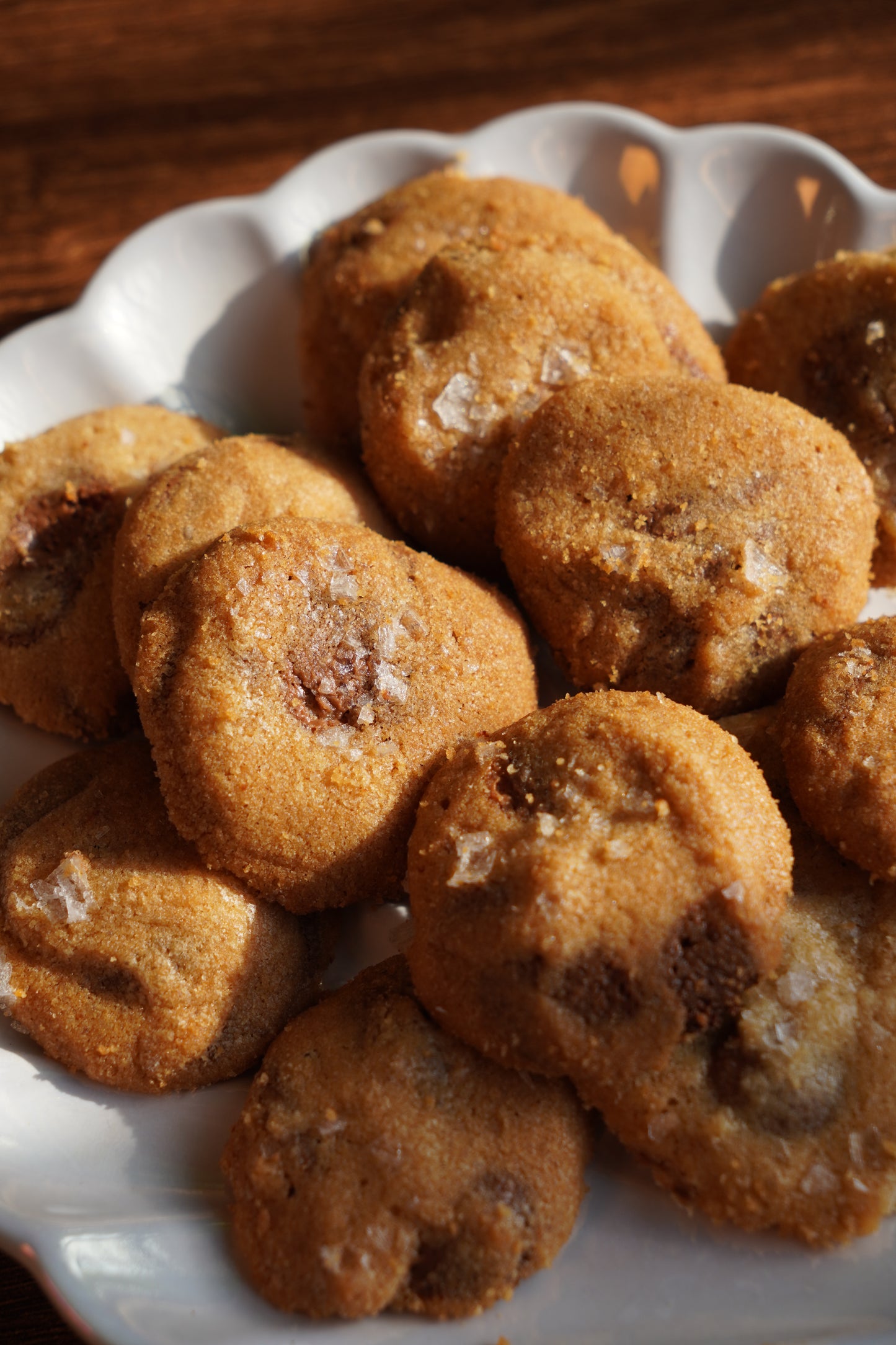 Sea Salt Chocolate Crispy Mini Cookies (250G)